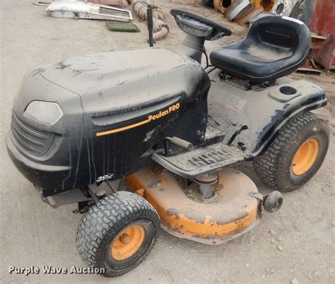 Poulan Pro Pb185a42 Riding Tractor 42 Deck Hp Briggs Stratton Lupon