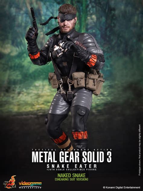 VGM 15 Metal Gear Solid 3 Snake Eater Naked Snake Sneaking Suit