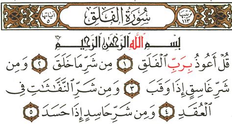 Significance Of Surah Al Falaq And An Naas Islam Ki Dunya