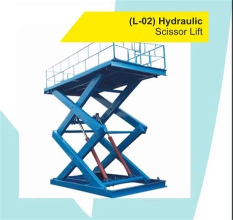 Mild Steel Heavy Duty Scissor Lift Table For Material Handling