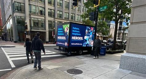 The National Police Association Mobile Billboard Shares The Support The