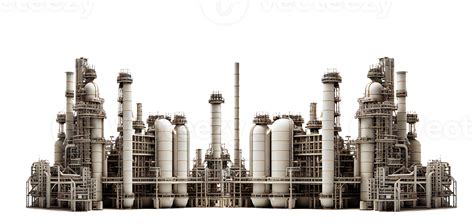 Big Industrial Factory On Transparent Background 25219142 Png