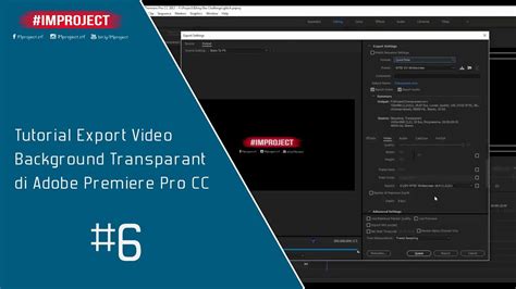 Cara Render Background Transparant Di Adobe Premiere Pro Cc Youtube