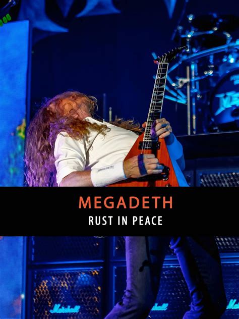 Prime Video Megadeth Rust In Peace