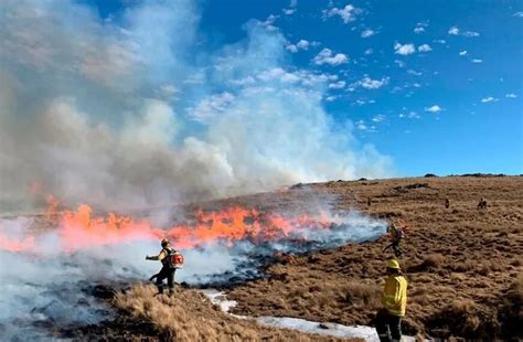 Incendio en Córdoba más de 5 500 hectáreas fueron arrasadas por las