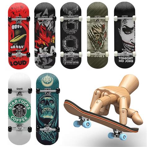 Finger Skateboard Wooden Fingerboard Toy Layer Board Deck