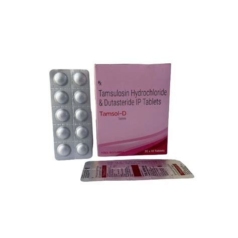 0 4mg Tamsulosin Hydrochloride Dutasteride Tablets At Rs 1245 Box