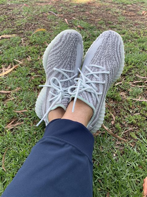 Yeezy Blue Tint in the wild : r/sneakerreps