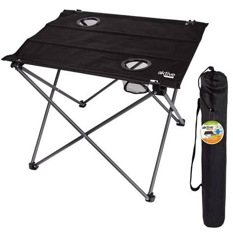 Mesa Plegable Para Camping De Tejido Y Acero Distria