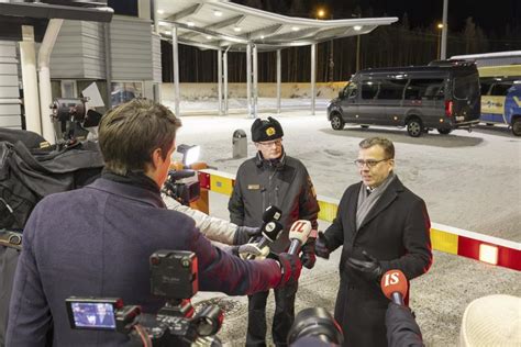 Finland Erects Barriers At Border With Russia To Control Influx Of