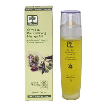 BIOselect Olive Spa Body Relaxing Massage Oil купити в Україні в