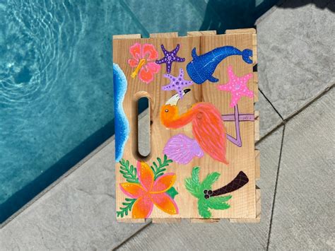 Hand Painted Bikini Box Etsy