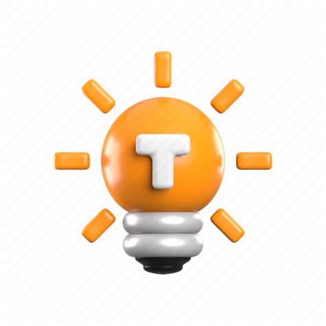 Tips App Strategy Lightbulb Idea Startup Suggestion 3d