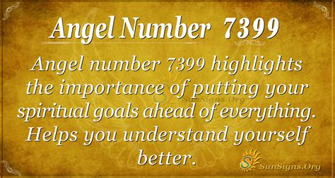 Angel Number 7399 Meaning Spiritual Illumination Sunsignsorg