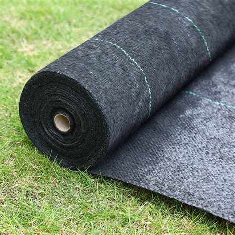 Woven Landscape Fabric 5 8oz 4 X 100ft Weed Fabric Barrier Double Layer Garden Fabric Weed