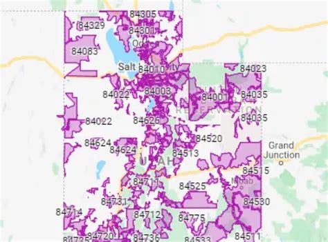 List Of Salt Lake City Zip Codes Complete Rijal S Blog