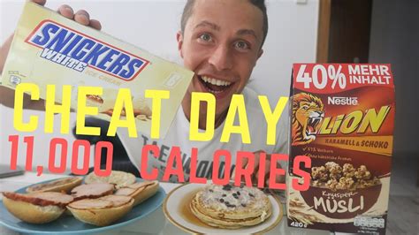 11000 Calorie Cheat Day Challenge I Subway Cereals Ice Cream