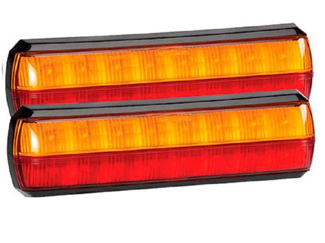 Narva Led Slimline Rear Stop Tail Indicator Lights 10 30v Compact Twin My Auto Supplies