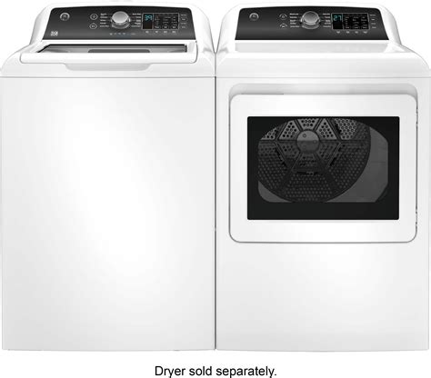 Ge 45 Cu Ft Top Load Washer With Water Level Control Deep Fill Quick Wash And Glass Lid