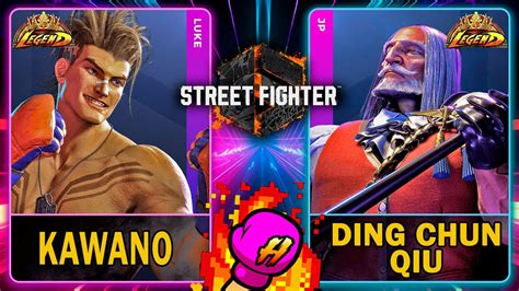 Street Fighter Kawano Luke Vs Ding Chun Qiu Jp Sf K