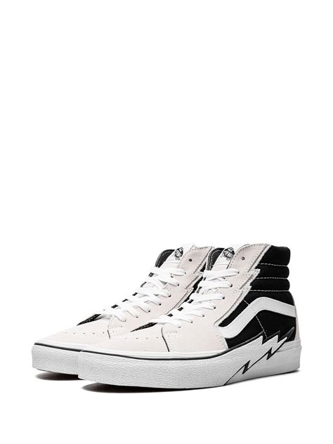 Vans Sk Hi Bolt Antique White Black Sneakers White Farfetch