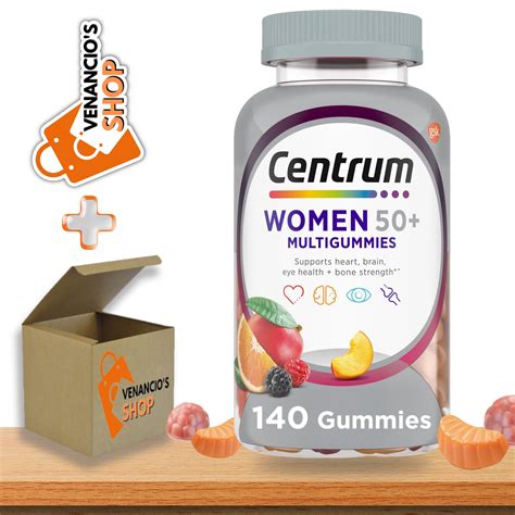 Buy Centrum Multigummies Women 50 Plus Multi Supplement Gummies Assorted Fruit Multi