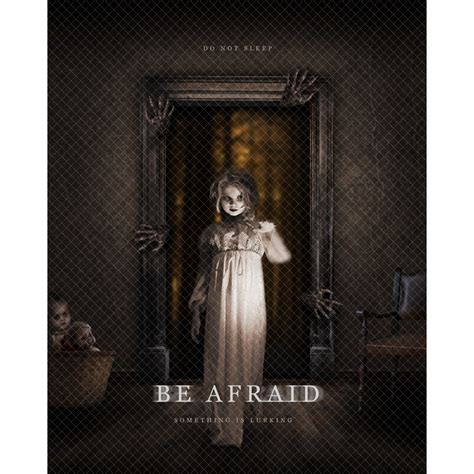 Spooky Halloween Digital Backdrop – Be Afraid – Squijoo.com