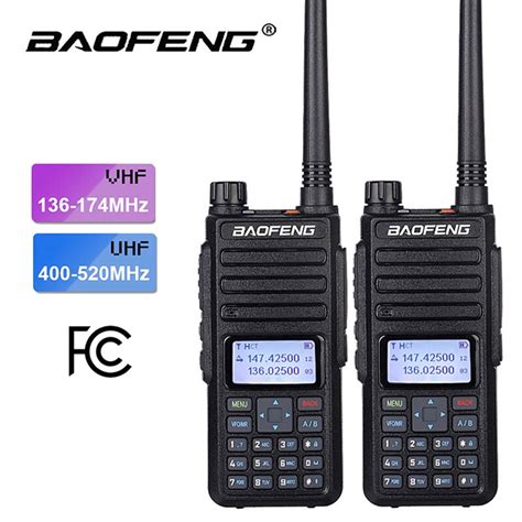 Baofeng Bf H Ham Radios Km W Walkie Talkie Dual Band Transceiver