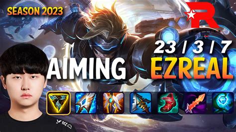 Kt Aiming Ezreal Vs Kai Sa Adc Patch Kr Ranked Youtube