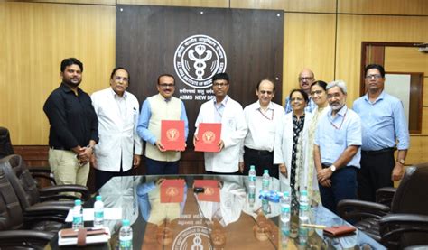 Mou Signed With Aiims Prasanna Shirol Rare Disease Advocate