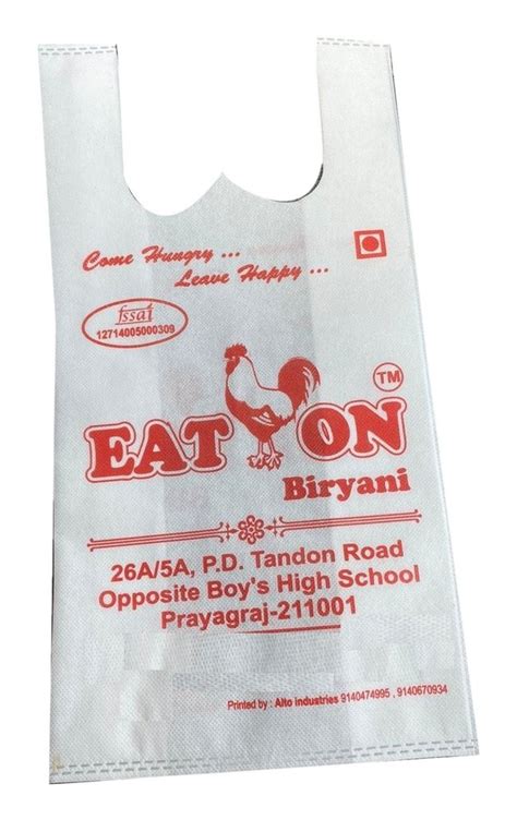 Handle Type W Cut Printed Non Woven Bag For Grocery At Rs 250 Kg In