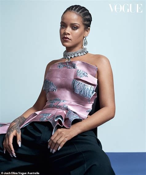 Sexy Rihanna Thefappening For Vogue Australia The Fappening