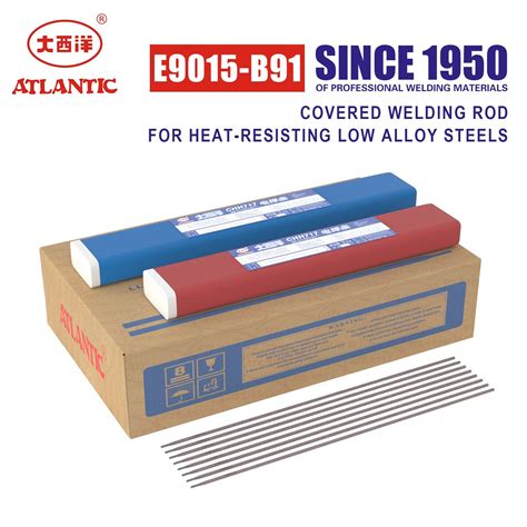 Atlantic B9015 B9 2 5mm 3 2mm 4 0mm Heat Resisting Welding Rod Covered