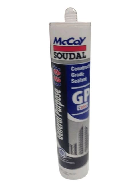 McCoy Soudal GP Color Silicone Sealant At Rs 82 Cartridge Ultraviolet