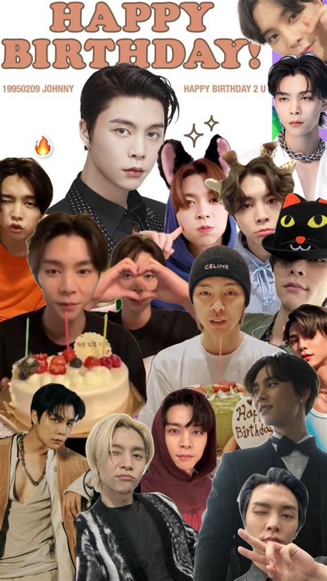 🎈happy Birthday Johnny🎈🎁🎂🎊🎉🥳 Johnnysuh Johnnynct127 In 2024 Happy