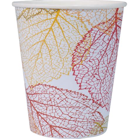 Wellsacup Papier Einweg Mundsp Lbecher St Ck Herbst Wellsamed