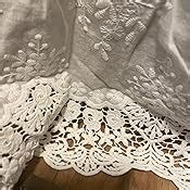 Amazon Patdrea French Lace Tablecloth Cotton White Rectangle