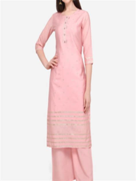 Buy Prettify Women Pink Kurta With Palazzos Kurta Sets For Women