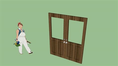 Double Swing Door 3d Warehouse