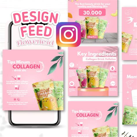 Jual Custom Design Instagram Feed Kekinian Berkualitas Instagram Feed