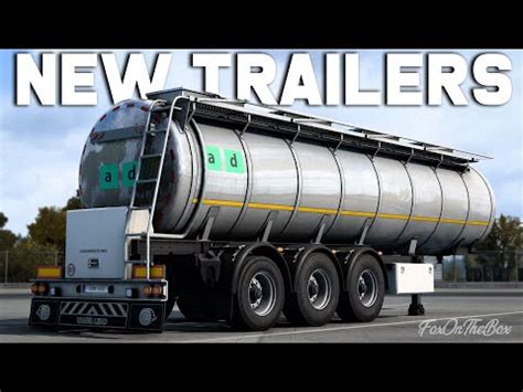 ETS2 1 45 New Ownable Tankers Krone Trailers Euro Truck Simulator 2