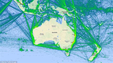 Watch The Worlds Ships Sail Earths Oceans In Real Time Interactive