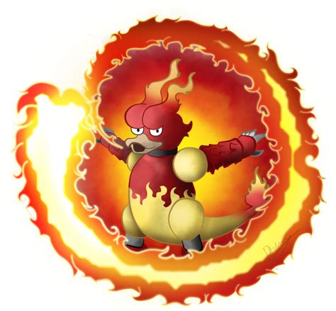 #126 Magmar used Fire Blast and Fire Spin! | Game-Art-HQ