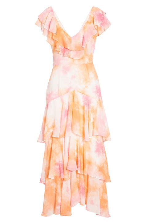 Wayf Chelsea Tiered Ruffle Maxi Dress Nordstrom Nordstrom Maxi