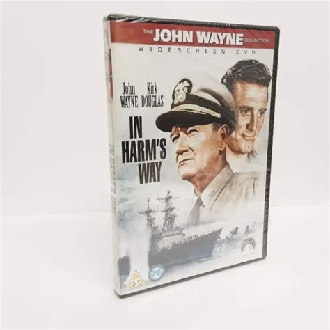 IN HARM S WAY DVD John Wayne Kirk Douglas Brand New Sealed FREE