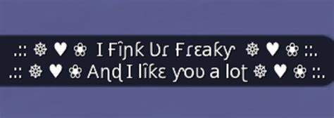 Second Life Marketplace { Mg } I Fink Ur Freaky And I Like You Alot