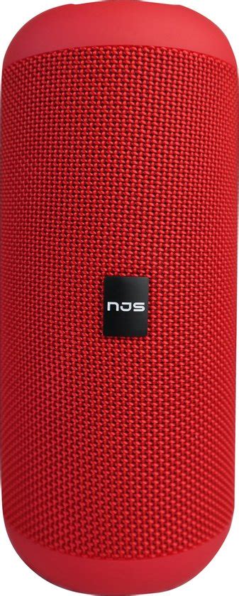 NJS 224 Bluetooth Speaker Muziek Box Draadloos 20 Watt Rood Bol