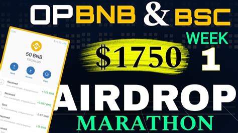 Bnb Chain Airdrop Marthon New Free Crypto Airdrop Week Guide