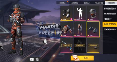 Skins Gr Tis Dispon Veis Para Resgate Na Nova Atualiza O Mania Free Fire