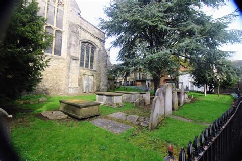 Churchyard Of Parish Church Of St Mary The Virgin Ashford Kent